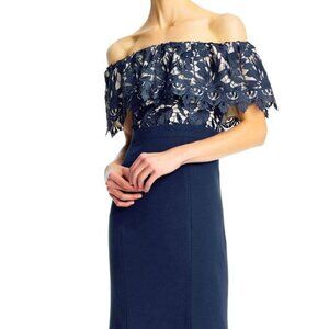 NWT Aidan Mattox MN1E202072 Prom Dress Blue Size 2